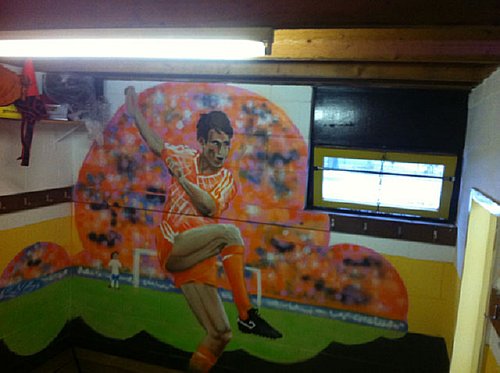 Kleedkamer Van Basten