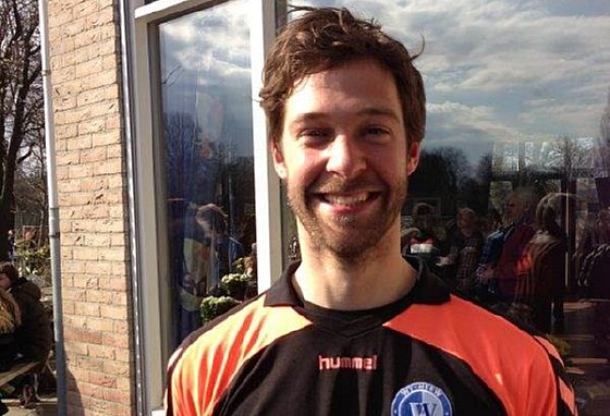 Joep Albers van WVHEDW stopt penalty