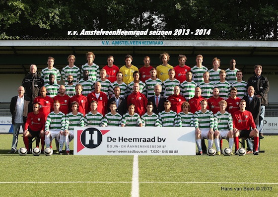 Foto Hans van Beek: Op de foto ontbreken Michel Grethe, Bart van den Bosch, Luuk van Rossum en Levy Pique