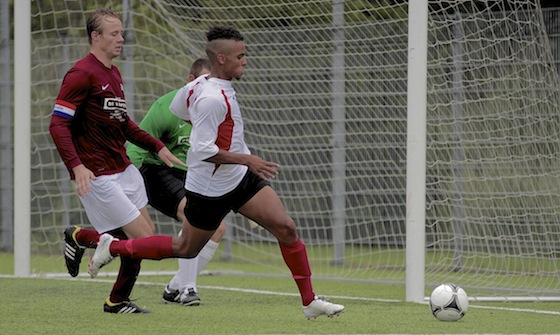 Foto Tom Poederbach: Emanuel Emma's maakte afgelopen week de overstap vanuit de A1 naar AFC zaterdag 1