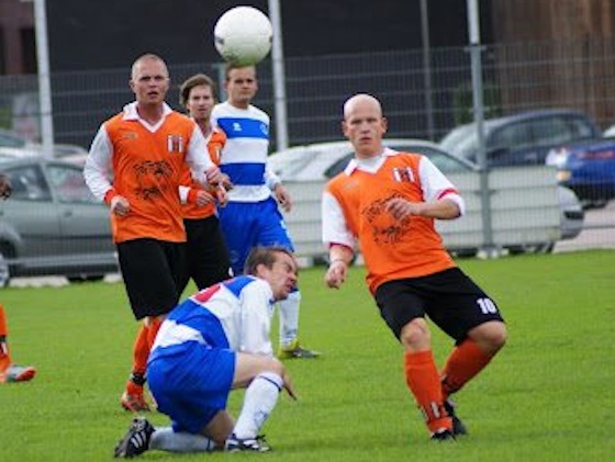 Vorig seizoen tegen Ouderkerk had Brinkhof nog voldoende kracht om te scoren