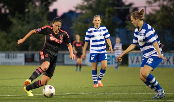 Babiche Roof maakte de vijfde en laatste treffer van Ajax
