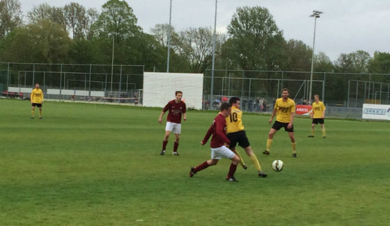 Sjoerd Geers in duel met Chris Boer