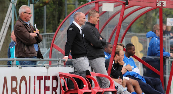 Foto Jose Mol: Trainer Martin van Ophuizen kan terugkijken op een uitstekende seizoenstart