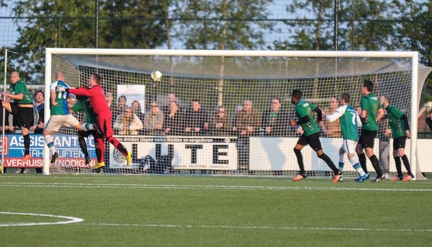 Kevin Vermeij scoorde een week geleden nog tegen zijn nieuwe club FC Almere.