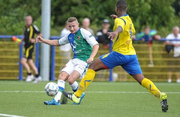 Foto Jaap Maars: De topscorer van vorig seizoen Michael Kocon 