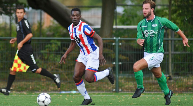20161009 Arsenal RODA '23 Jos Spitteler Melvin Holwijn en Laurens Coenradi