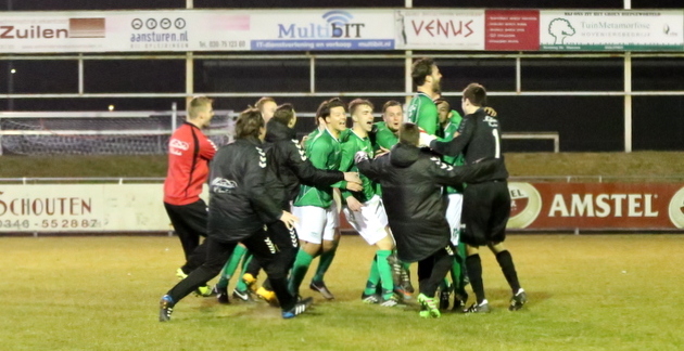 Foto HAV | Ontlading bij RODA '23 na bekerwinst op Elinkwijk vorig seizoen