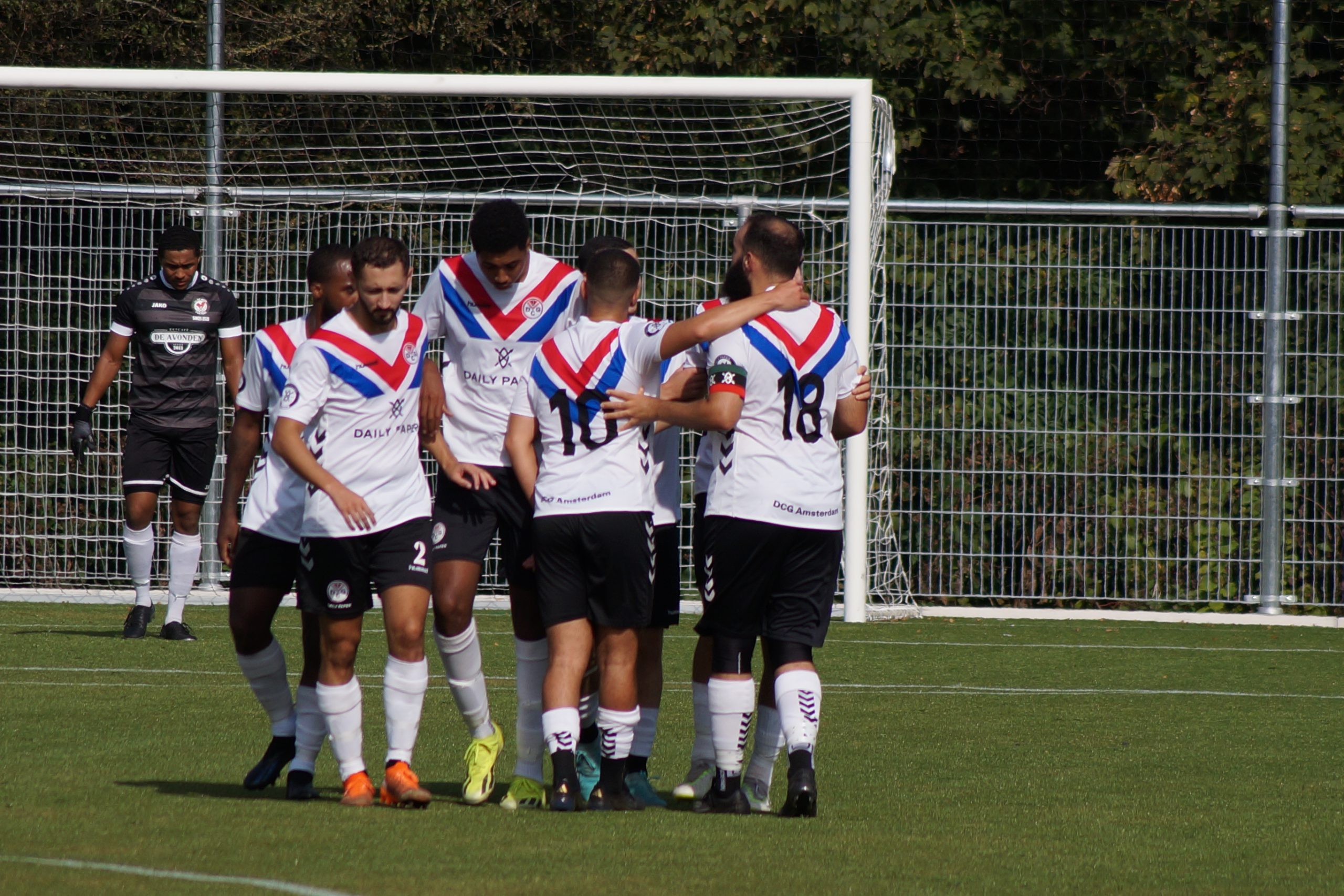 Regioderby FC Abcoude en DCG levert geen winnaar op