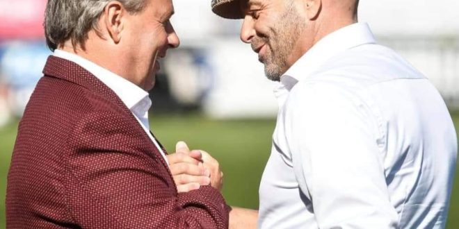 Gert Kruys (VVOG) en Richard Plug (JOS/Watergraafsmeer)