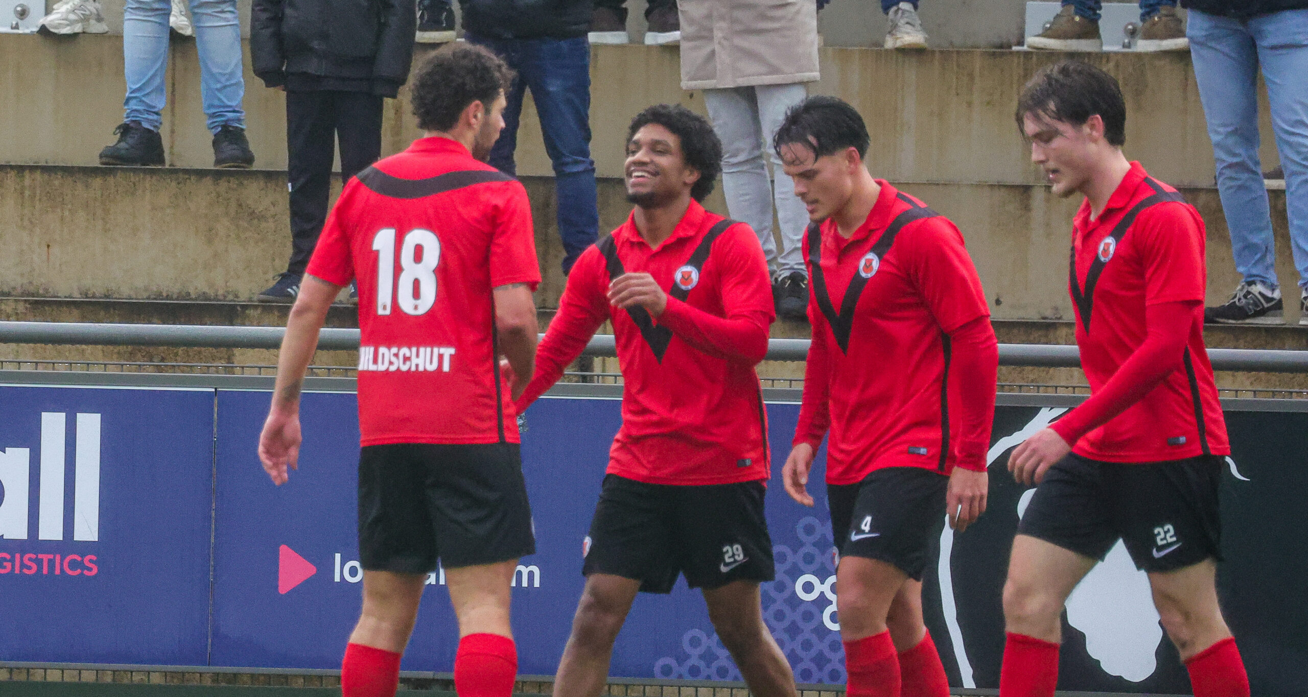 De Treffers en AFC delen de punten na late gelijkmaker