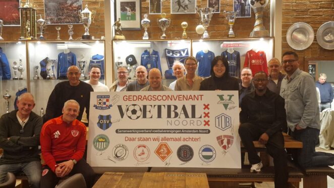 Gedragsconvenant Voetbal Noord ondertekend