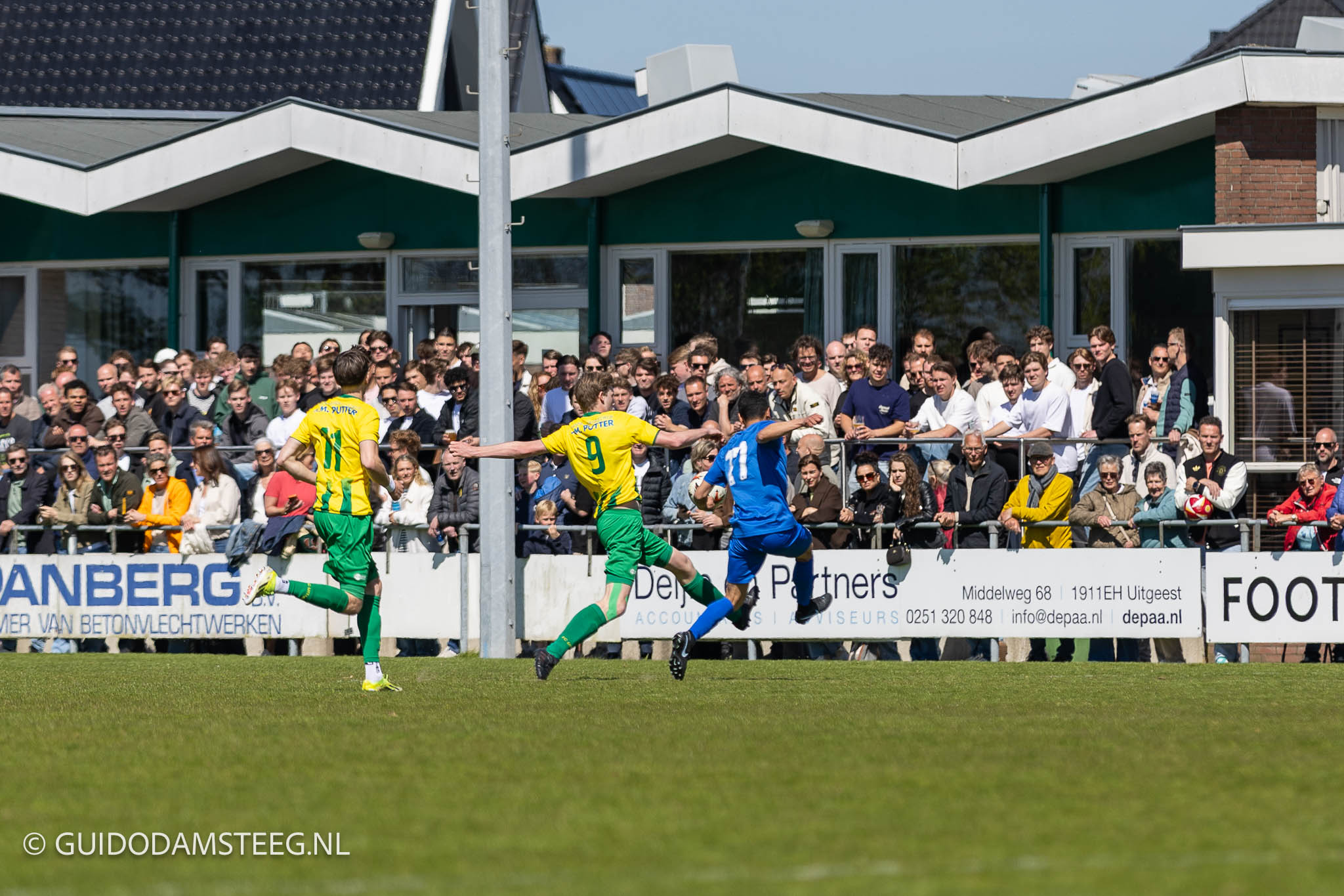 WV-HEDW kan gaatje achter FC Uitgeest niet verkleinen