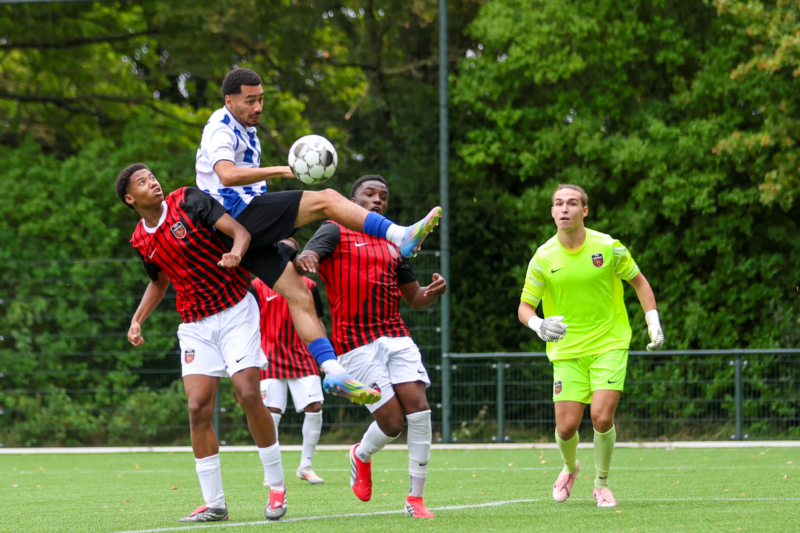 DTA Fortius en SV Diemen houden elkaar in evenwicht bij rentree in derde klasse